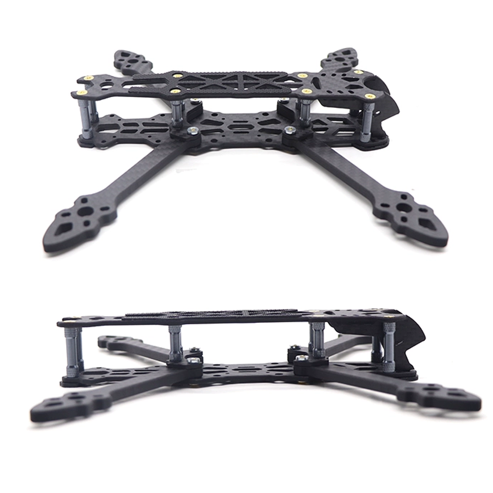 ชุดโครงคาร์บอนไฟเบอร์ HSKRC MA - Drone Racing Frame บทวิจารณ์และราคา