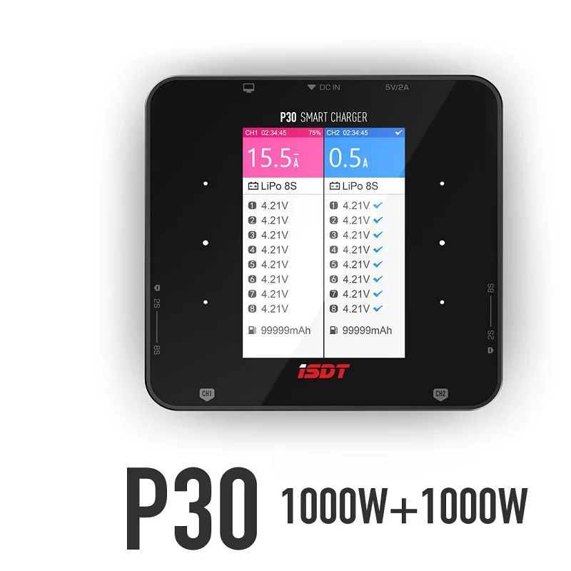 ISDT P30 เครื่องชาร์จแบบ Dual  - Drone Racing Charger บทวิจารณ์และราคา