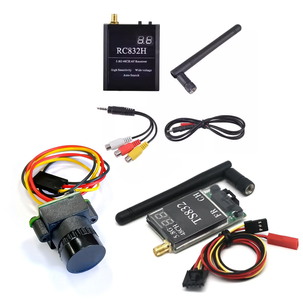 ตัวรับสัญญาณ TS832 +RC832 +กล้ - Drone Racing Motor บทวิจารณ์และราคา