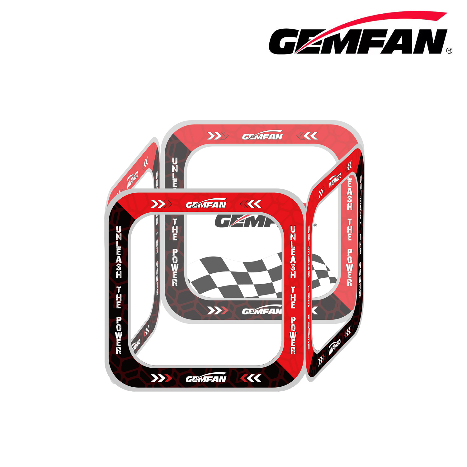 Gemfan AC-SM-6 FPV Racing Dron - Drone Racing Flag บทวิจารณ์และราคา