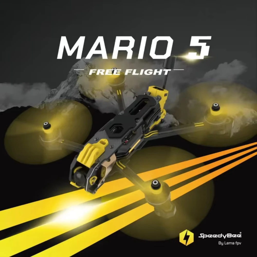 ชุดเฟรม Speedybee Mario 5 O4 ร - Drone Racing Frame บทวิจารณ์และราคา